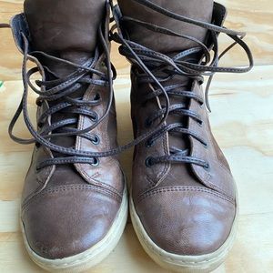 All Saints Leather Sneakers